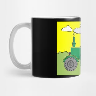 Tractor Trecker Farmer Vice Mug